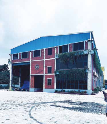 Innovative Plastic Cans Ltd — Factory Shed Steel Building — exterior, angle 2