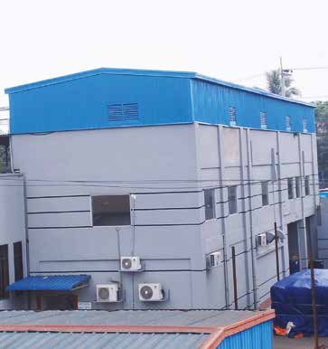 Navana Pharmaceutical Ltd — Factory Roof-Top Shed Steel Buildings — view 2