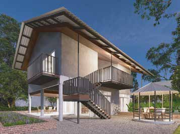 Composite Duplex Farm House — Bangladesh