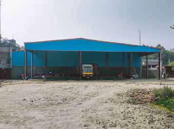 Green Gold Agro Products Ltd — Steel Shed Godown Building — Bangladesh